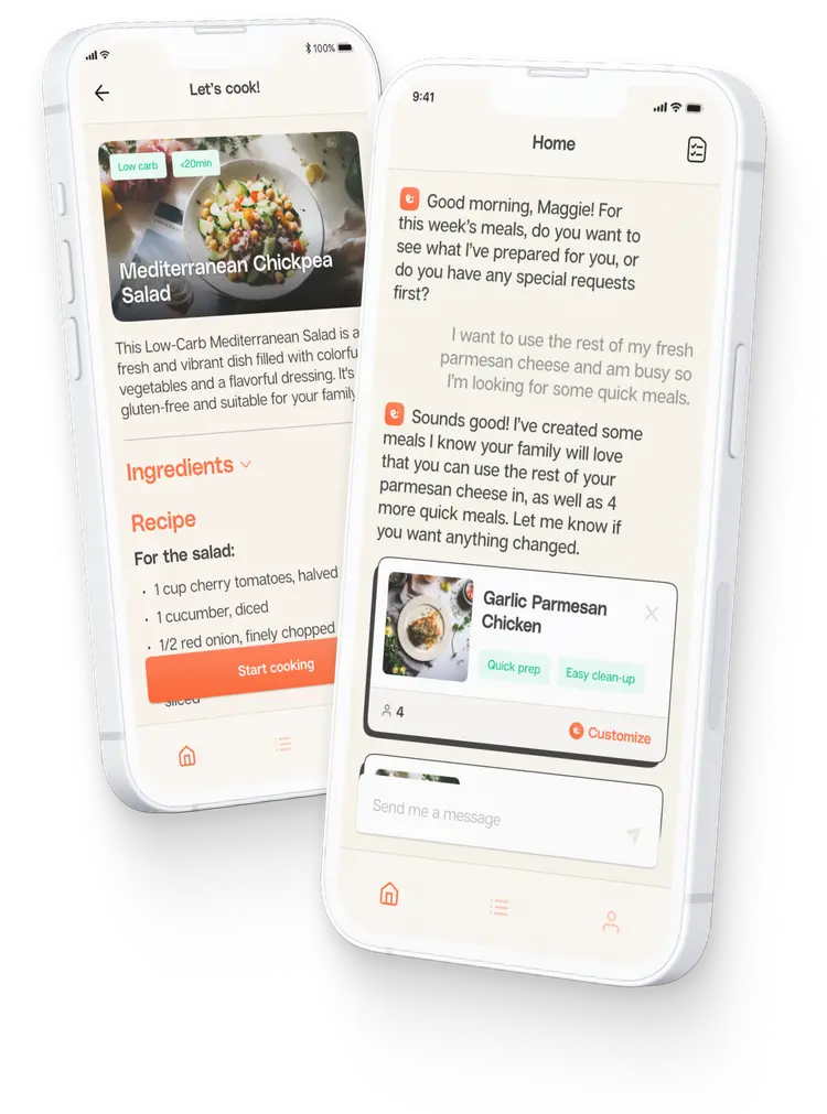 Ollie is your AI assistant for planning family friendly dinner recipes that everyone will love