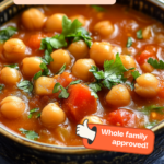 Moroccan Inspired Chickpea & Vegetable Stew