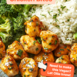 Kid Friendly Recipes: Baked Honey Garlic Chicken Bites