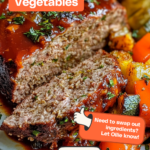 Heart Healthy Dinners: Classic Meatloaf with Roasted Vegetables