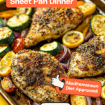 Mediterranean Herb-Crusted Chicken Sheet Pan Dinner
