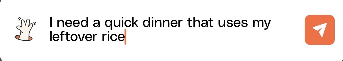 Ask Ollie to swap or adjust anything