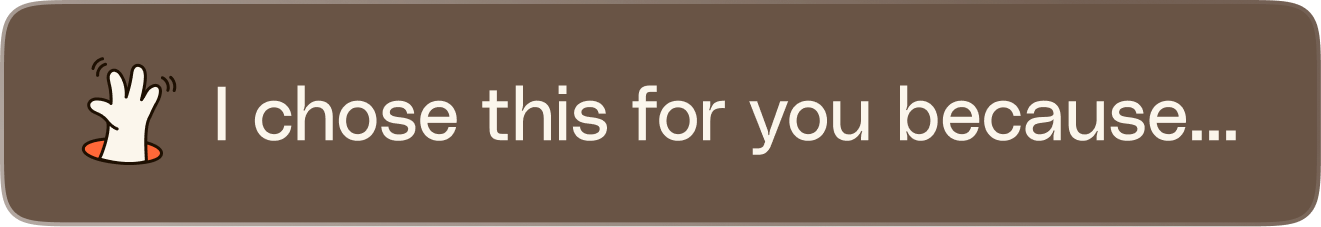 Ollie picks meals just for you