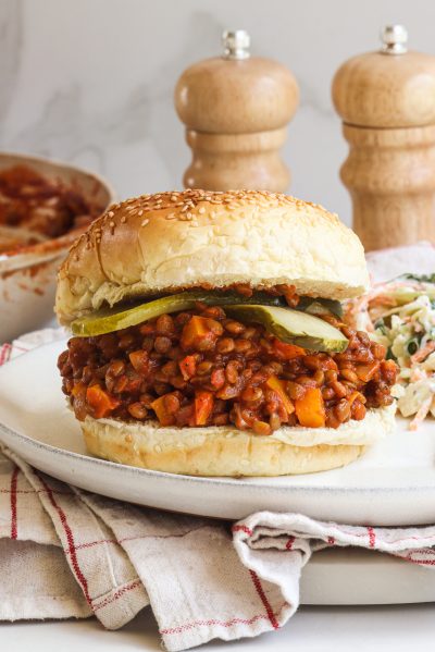 The vegetarian recipe you need right now: lentil sloppy joes